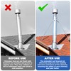 Extended Chimney Roof Bracket Stainless Steel Chimney Stove Pipe Bracket