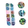 FOMIYES Create Your Own Nail Art of Chameleon Glitter Nail