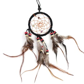 ART-CRAFT DC6S001 Dream Catcher Simple Diameter 6 cm Black