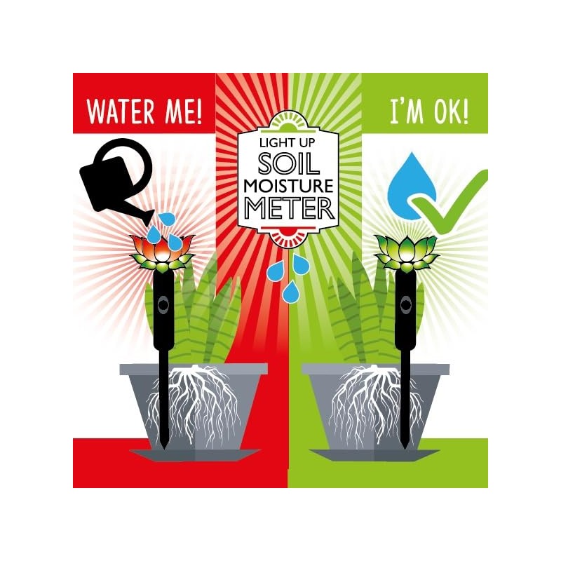 Wicked Waterer Tall Plant Alarm - Inserts 7" into Soil