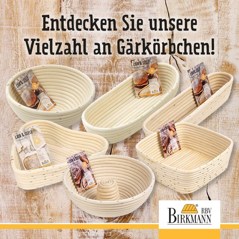 Birkmann 209022 proofing basket baguettes, 38 x 9.5 x 8