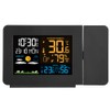 Weather Forecast Temperature Detection Projection Alarm Clock Waterproof Digital Clock
