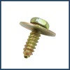 INFINAUTO 10pcs 6 x 21.5mm Stainless Steel Screw for Car