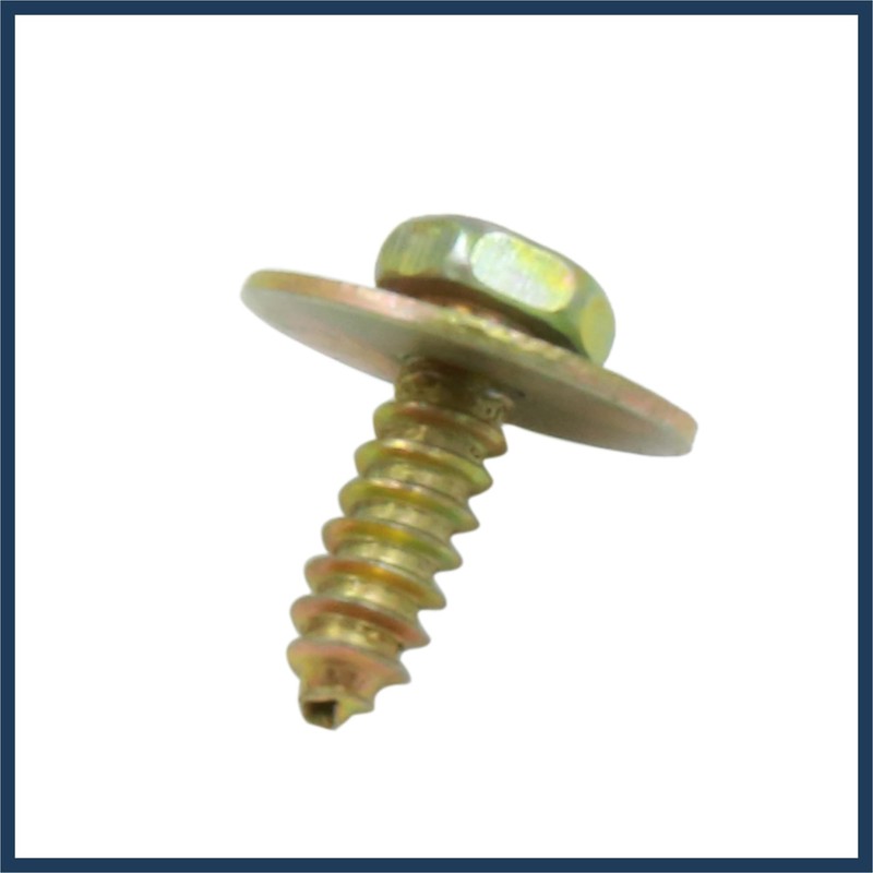 INFINAUTO 10pcs 6 x 21.5mm Stainless Steel Screw for Car