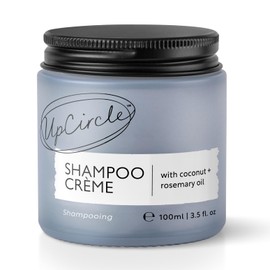 UpCircle Shampoo Crème with Rosemary Oil + Pink Berry – Gentle Formulation To Soothe + Cleanse – Coconut + Grapefruit oil – Natural, Vegan + Cruelty-Free