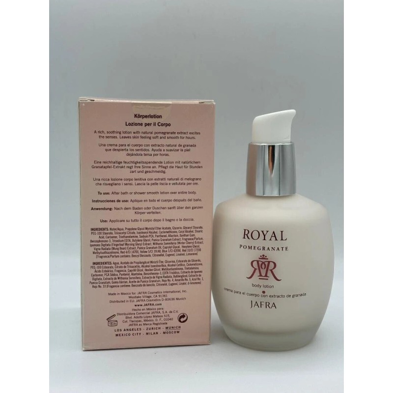 Jafra Royal Pomegranate Body Lotion 6.7 fl. oz.
