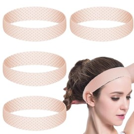 4 piezas de diadema ajustable para peluca, banda elástica de silicona para sujetar peluca, diadema antideslizante a prueba de sudor para hombres, muje