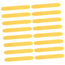 Outanaya 50Pcs Compressed Face Sponges for Cleansing Gentle Exfoliating Makeup Removal Pads Soft Travel Friendly Face Sponges for All Skin Yellow