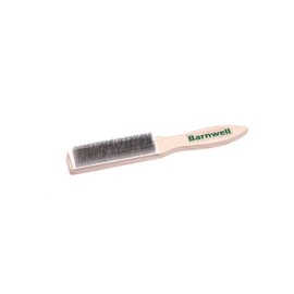 Barnwell 210mm x 25mm Hand Metal Wood Engineers File Cleaning Wire Brush Card Wooden Handle