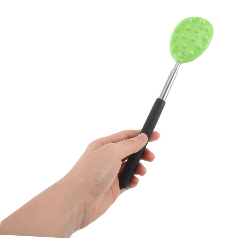 WOONEKY Telescoping Back Scratcher Stainless Steel Full Body Massage Tool