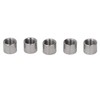 50Pcs M8 Female Thread Coupling Nut Rugged Stainless Steel Maintenance