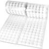 Self Adhesive Dots,600pcs(300 Pairs) 0.59" Diameter Strong Sticky Round Nylon