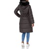 Cole Haan Women's Essential Down Coat with Faux Fur Trim