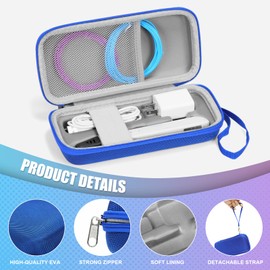 SnawikiBag Case Compatible with MYNT3D Super / MYNT3D Professional / MYNT3D Pro Printing 3D Pen (Only Case), Blue