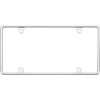 Cruiser Accessories 21330 Slim Rim License Plate Frame, Chrome,1 Frame