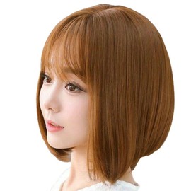 Itisyou Wig, Bob, Bob, Wig, Bangs Cut, Wig, Bob, Short, Princess Cut Wig, Short Bob, Blonde Hair Wig, Short Bob, Women's