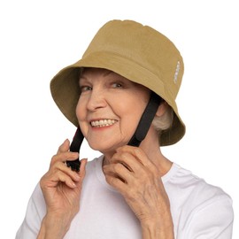 Ribcap Billie Medical Grade Protective Helmet | Cream | Size: Large (Head Circumference 23-24") | Soft Helmet for Epilepsy | Protective Helmet for Seizures | Fashionable and No Stigma