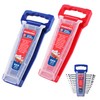 WORKPRO 2-Piece Wrench Organizer, 24-Slot Plastic Wrench Holder Set with
