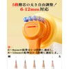 Pencil Sharpener, Manual, Compatible with Large Diameter 0.2 - 0.5
