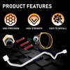 Gagsu Exhaust Back Pressure EBP Tube Sensor and Wire 1C3Z9D477AA