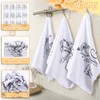 FuWeave 12 Pcs Religious Christian Kitchen Dish Towel 15.7'' x