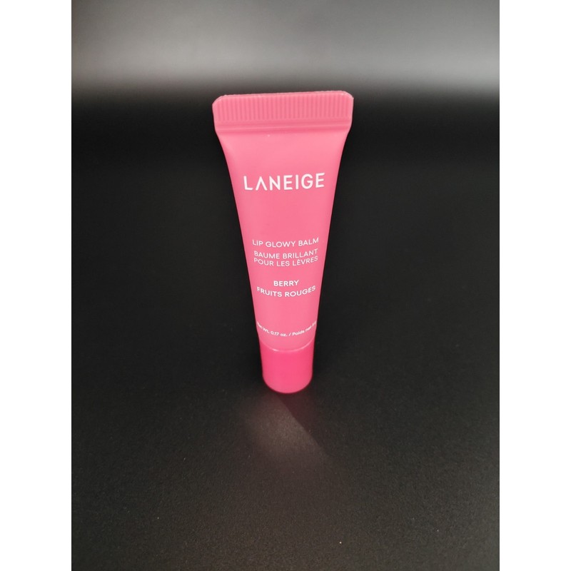 Laneige Lip Glowy Balm Travel Size 0.17oz Vanilla No Box