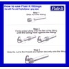 Flair It "TOILET CONNECTION" RV Marine Mobile Home Plumbing 1/2"PEX