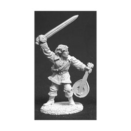 Reaper Miniatures Alfred Redlute Bard 02186 Dark Heaven Legends Unpainted Metal