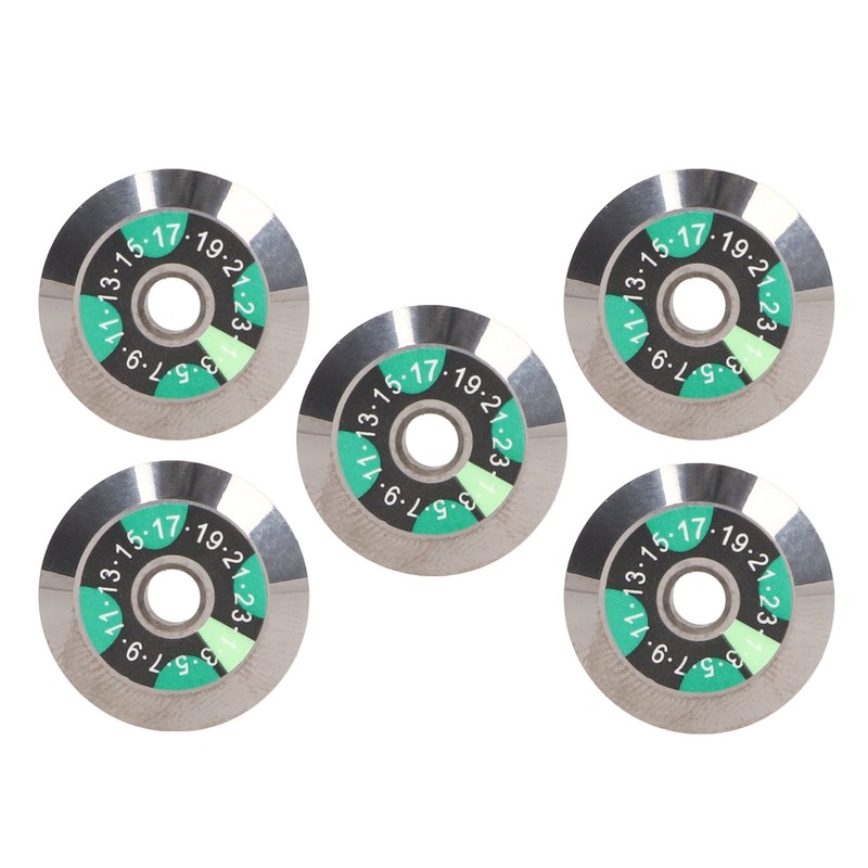 5 Pcs Optical Fiber Cleaver Blade 20mm Diameter 4mm ID