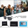 Long Keeper Polarised Square Sunglasses for Men Retro Rectangle Driving