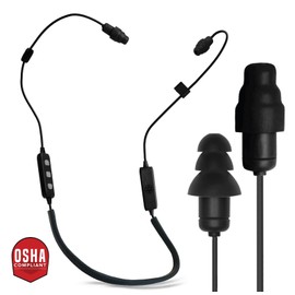 Plugfones Liberate 2.0 Wireless Bluetooth Earplug, Earbuds Work Headphones