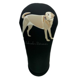 Labrador Retriever Driver 460cc Club Headcover Handmade by BeeJos