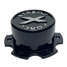 Xtreme Force Gloss Black Wheel Center Cap C-7054-3