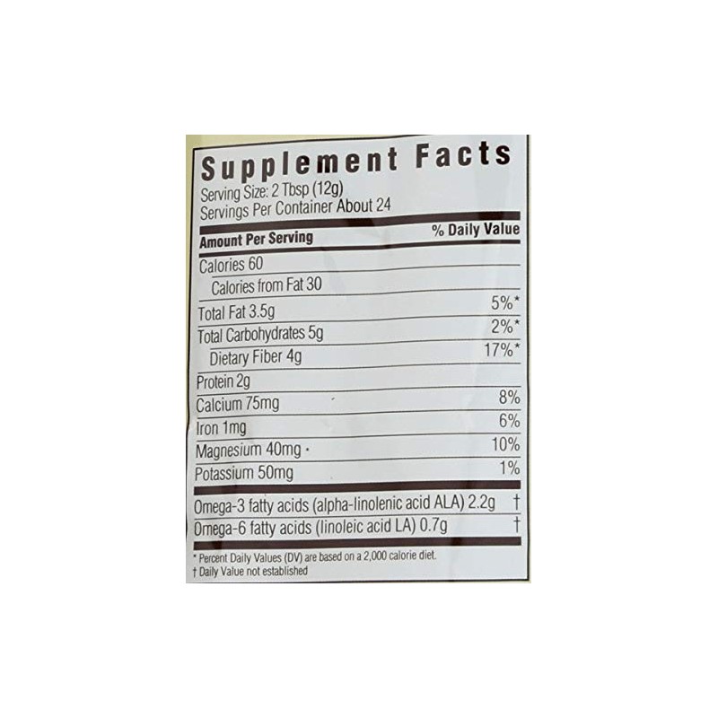 Spectrum Essentials Organic Ground Chia Seed, 10 oz