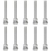 10 Sets of Stainless Steel Nuts & Bolts – Hex