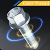 Wllead LS Engine Transmission 4L60e Bell Housing Bolts Set Kit
