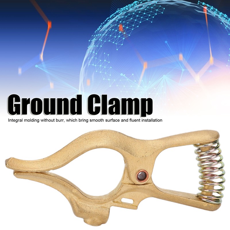 Ground Clamp 300A Brass with Antifouling Paint Industrial Manual Hardware