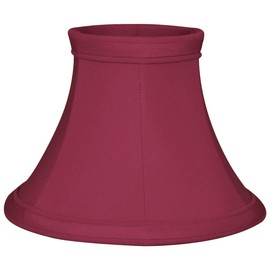 Royal Designs, Inc. CS-202BUR True Bell Chandelier Shade, 3 x 6 x 4.5, Burgundy