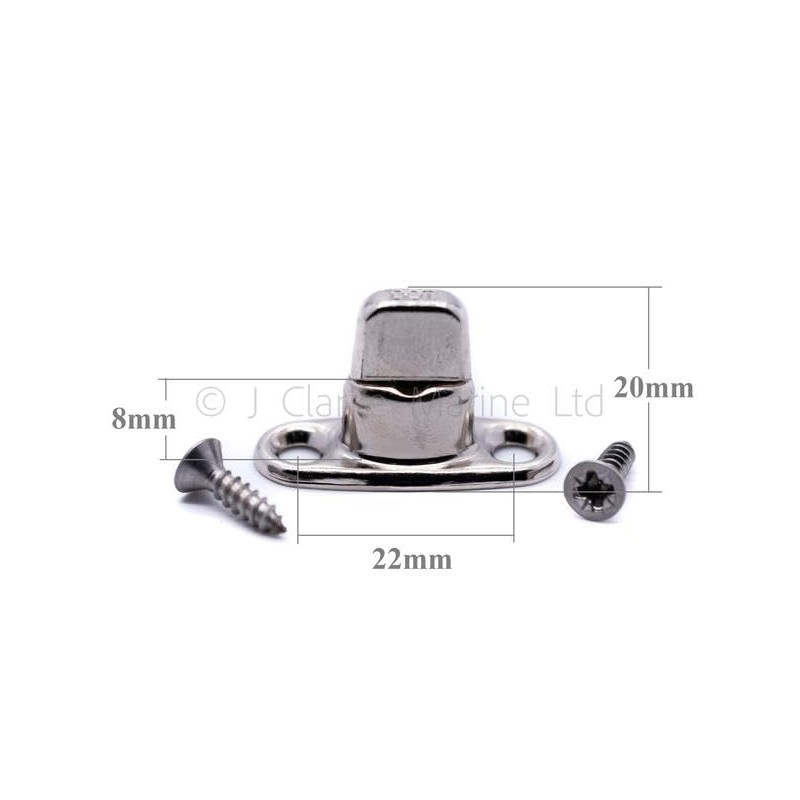Common Sense Fastener, Double Height, 2 Hole Stud, 5 Piece