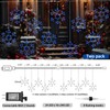 Baquler 10 Pcs Large Snowflake Christmas String Lights 12 Inches