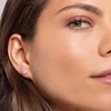 Thomas Sabo H2104-699-7 Women's Stud Earrings Pink Opal 925 Sterling