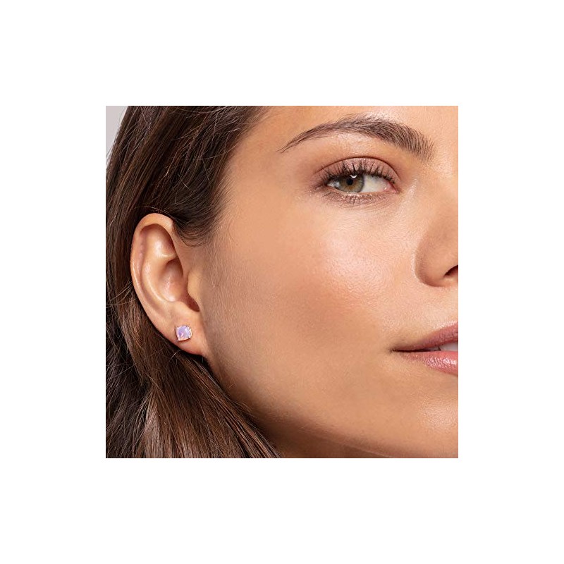Thomas Sabo H2104-699-7 Women's Stud Earrings Pink Opal 925 Sterling