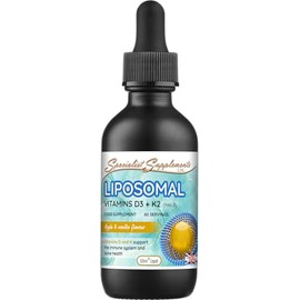 Liposomal Vitamins D3 + K2, 60ml Liquid Drops