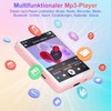 128GB MP3 Player Bluetooth 5.4, 2.4 Inch Full Touchscreen Portable