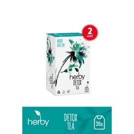 Herby Detox Tea Diyete Destek Detoks Bitki Çayı 2'li Paket