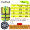 Ekkosafety Reflective Mesh Safety Vest for Men Women with 5