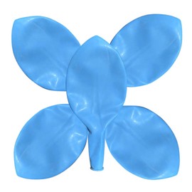 Neo LOONS 36 Inch Giant Latex Balloons, Standard Light Blue Round Balloons for Birthdays Weddings Receptions Festival Party Decoration, 5 Pcs