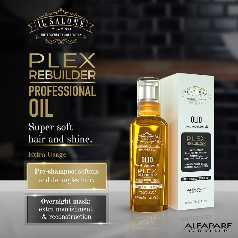 Yellow Alfaprf Bond Rebuilder Oil 100 ml