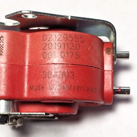 BIRCHER DW40 Pressure Switch, AIRWAVE Response, 24-250 VAC, 24-50 VDC, 2-150 MBAR