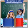 15 Pcs Trifold Presentation Board 12 x 20 Inch Trifold